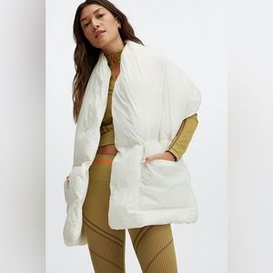 Fabletics puffer scarf